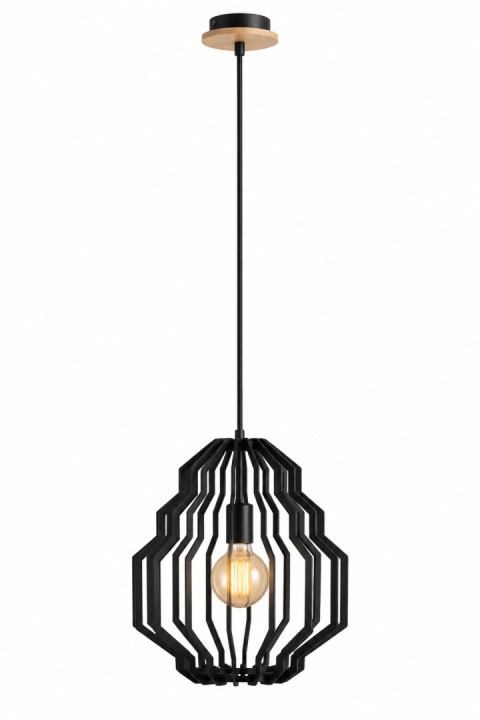 Lampa wisząca 1xE27 RUFO BLACK 687