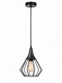 Lampa wisząca 1xE27 SELENE BLACK