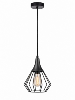 Lampa wisząca 1xE27 SELENE BLACK