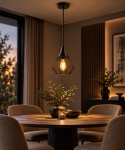 Lampa wisząca 1xE27 SELENE BLACK
