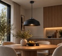 Lampa wisząca 1xE27 TONTY BACK SILVER