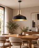 Lampa wisząca 1xE27 Trex Black/Gold