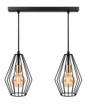 Lampa wisząca 2xE27 LEX GOLD
