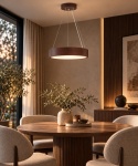 Lampa wisząca 2xE27 Madera Long L Wenge