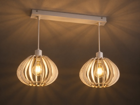 Lampa wisząca 2xE27 NICOLETA 804