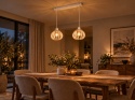 Lampa wisząca 2xE27 NICOLETA 804