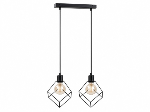Lampa wisząca 2xE27 RUBEN BLACK