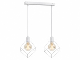 Lampa wisząca 2xE27 RUBEN WHITE