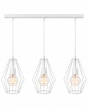 Lampa wisząca 3xE27 LEX WHITE