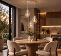 Lampa wisząca 3xE27 LEX WHITE