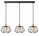 Lampa wisząca 3xE27 LUNA GOLD