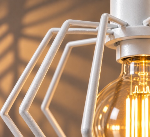 Lampa wisząca 3xE27 LUNA WHITE