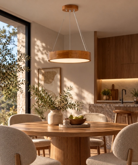 Lampa wisząca 3xE27 Madera Long XL Natural