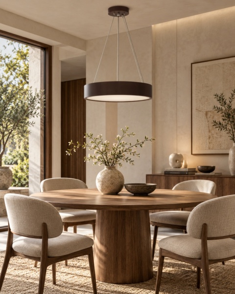 Lampa wisząca 3xE27 Madera Long XL Wenge