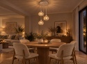 Lampa wisząca 3xE27 NICOLETA 806
