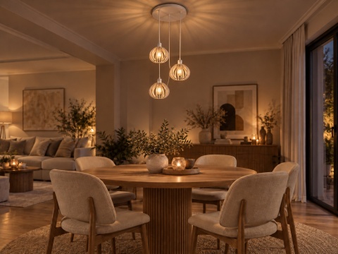 Lampa wisząca 3xE27 NICOLETA 806