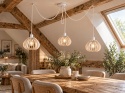 Lampa wisząca 3xE27 NICOLETA 808