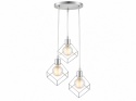 Lampa wisząca 3xE27 RUBEN SILVER