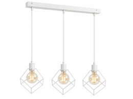 Lampa wisząca 3xE27 RUBEN WHITE