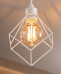 Lampa wisząca 3xE27 RUBEN WHITE