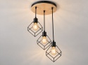 Lampa wisząca 3xE27 RUBEN WOOD