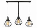Lampa wisząca 3xE27 SELENE BLACK