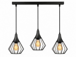 Lampa wisząca 3xE27 SELENE BLACK