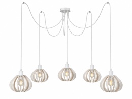 Lampa wisząca 5xE27 NICOLETA 809