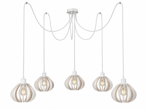 Lampa wisząca 5xE27 NICOLETA 809