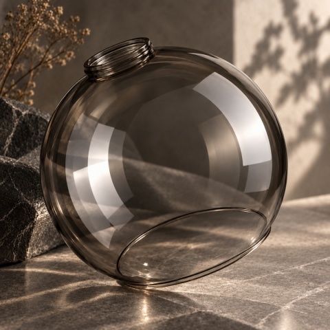 Lampa wisząca 6xE27 LACRIMA SMOKY BLACK