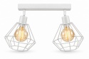 Spot 2xE27 FOSKAL WHITE