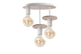 Lampa sufitowa 3xE27 SATURN NATURAL