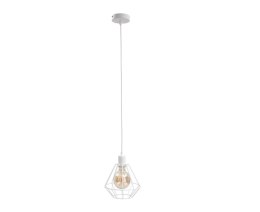 Lampa wisząca 1xE27 FOSKAL WHITE