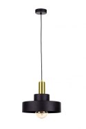 Lampa wisząca 1xE27 GIZA BLACK/GOLD