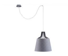 Lampa wisząca 1xE27 LUCIO GREY II LONG 763