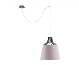 Lampa wisząca 1xE27 LUCIO PINK LONG 762