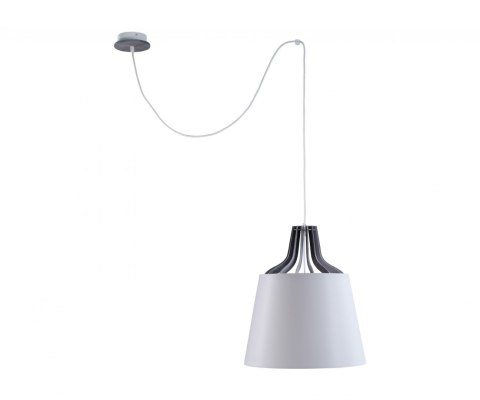 Lampa wisząca 1xE27 LUCIO WHITE LONG 759