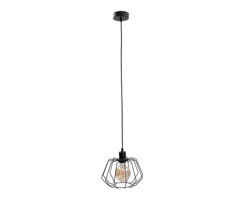 Lampa wisząca 1xE27 LUNA BLACK