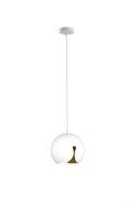 Lampa wisząca 1xE27 MALAGA SMALL WHITE