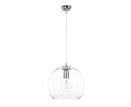 Lampa wisząca 1xE27 NOE SILVER