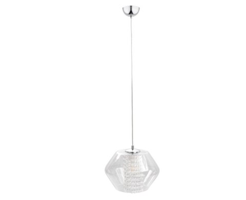 Lampa wisząca 1xE27 RODES CRYSTAL