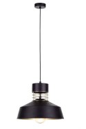 Lampa wisząca 1xE27 TITANIUM GOLD/BLACK