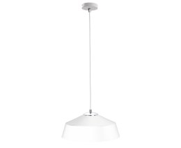 Lampa wisząca 1xE27 TONTY WHITE SILVER