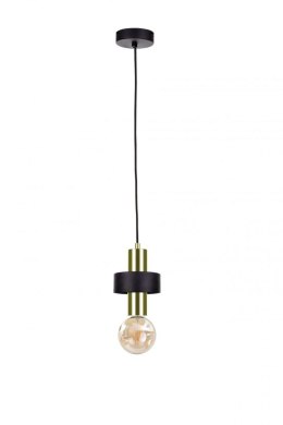 Lampa wisząca 1xE27 UNICA BLACK/GOLD