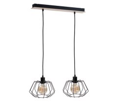 Lampa wisząca 2xE27 SOHO WOOD