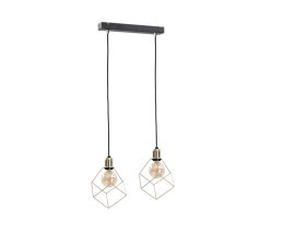 Lampa wisząca 2xE27 TAHO GOLD