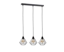 Lampa wisząca 3xE27 FOSKAL BLACK