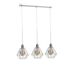 Lampa wisząca 3xE27 FOSKAL SILVER