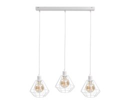 Lampa wisząca 3xE27 FOSKAL WHITE