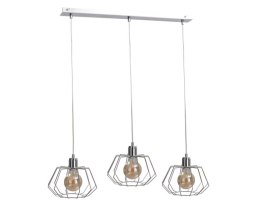 Lampa wisząca 3xE27 LUNA SILVER